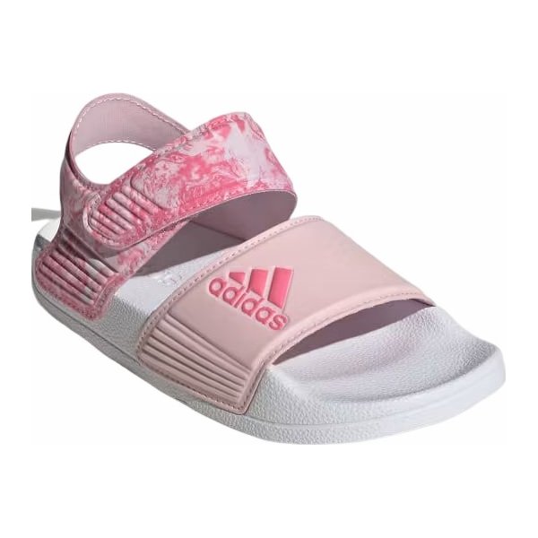 Sandały Adilette Jr Adidas - różowe