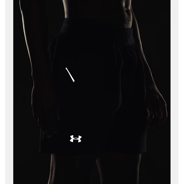 Spodenki męskie Launch Pro 7'' Under Armour - Black / Reflective