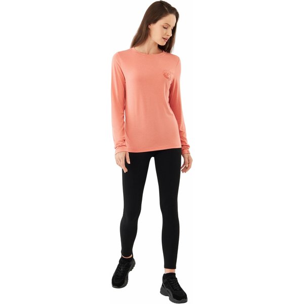 Longsleeve damski Escalante Lady Viking - łososiowy
