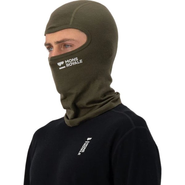 Kominiarka B3 Balaclava Mons Royale - Dark Olive