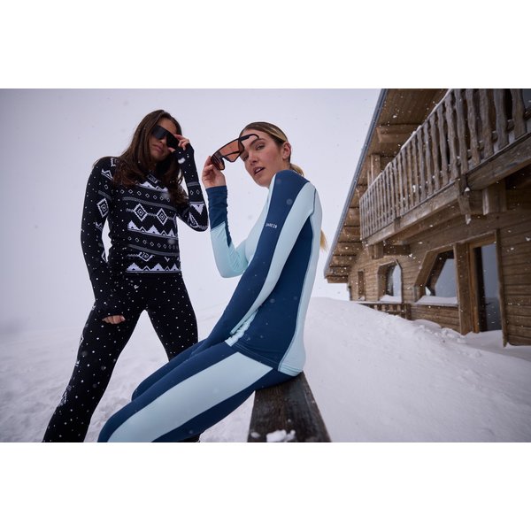 Bielizna termoaktywna damska Womens Exchange LV Bl Set Dare2B - water ballet/moonlight denim