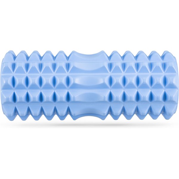 Wałek, roller do masażu z wypustkami II EVA Gymtek - niebieski