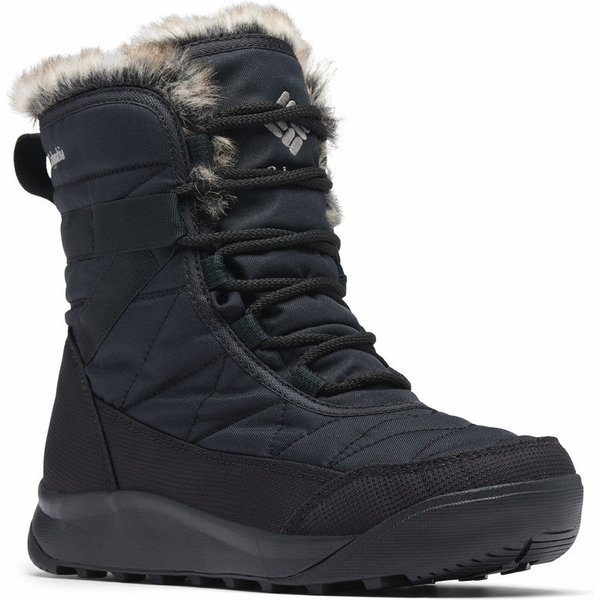 Buty, śniegowce Minx Shorty IV Waterproof Wm's Columbia - Black, Titanium