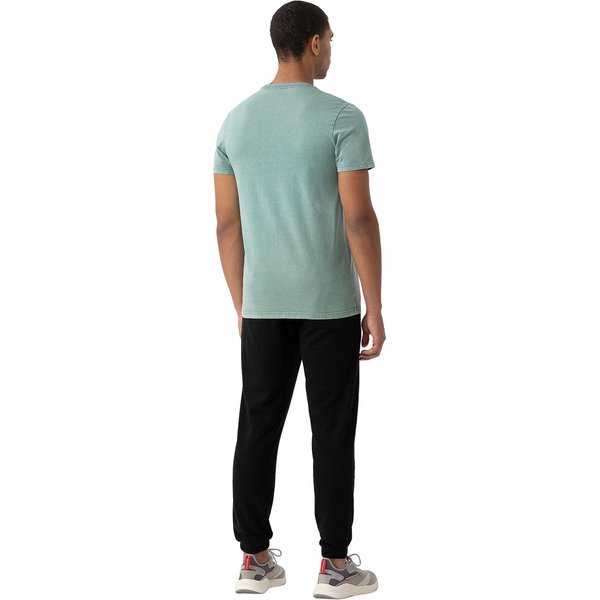 Koszulka męska 4FAW23TTSHM0870 4F - mięta