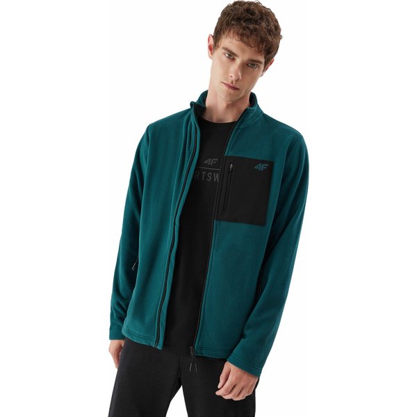 Polar męski 4FAW23TFLEM123 4F - morska zieleń