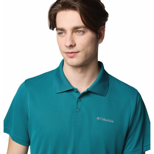 Koszulka męska polo Utilizer Columbia - River Blue