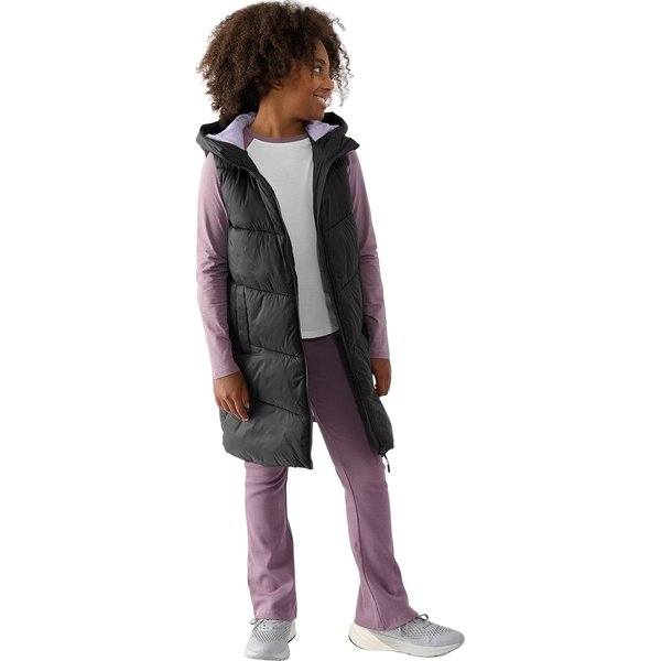 Kamizelka puchowa dziewczęca TVJAF130 4F