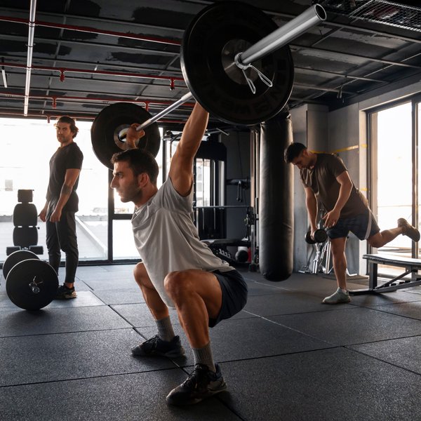 Gryf olimpijski z łożyskami 220cm 50mm Gymtek