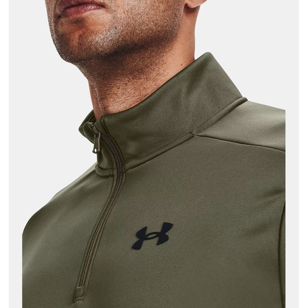Bluza męska Armour Fleece 1/4 Zip Under Armour - marine green