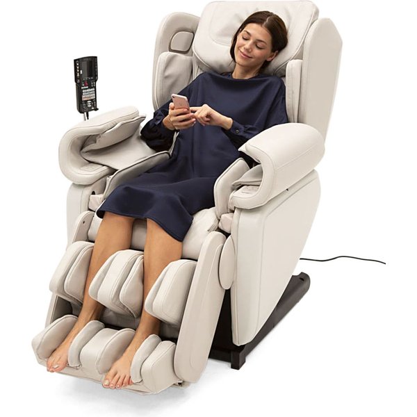 Fotel do masażu Kagra Synca - kość słoniowa