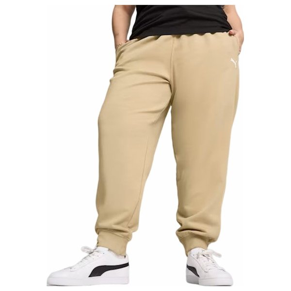 Spodnie dresowe damskie Her High-Waist Puma - Prairie Tan