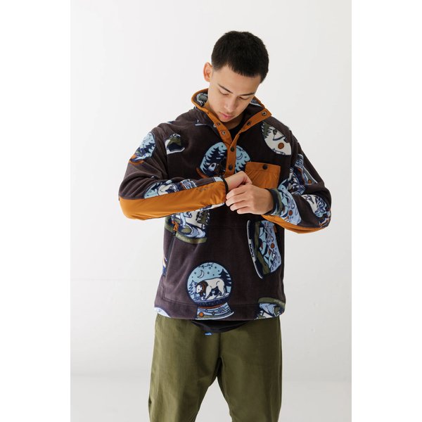 Bluza polarowa męska Teannaway KAVU - snowglobe