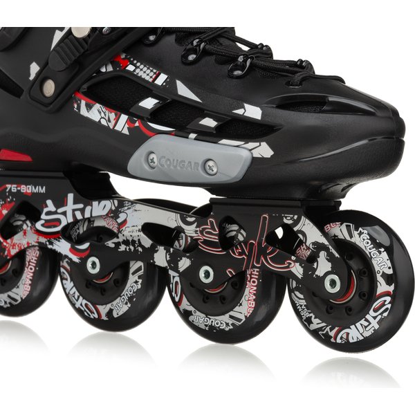 Rolki slalomowe Dancer SK509 Xride - black/red