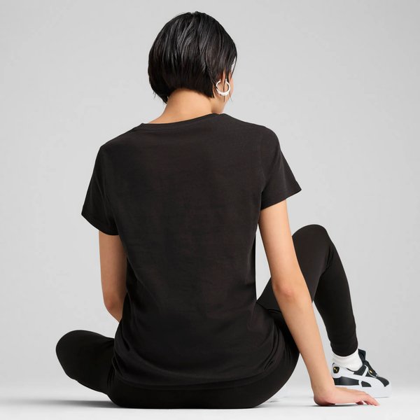 Koszulka damska Ess Metallic Puma - black