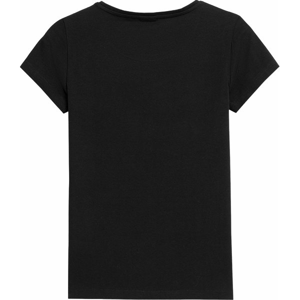 Koszulka damska 4FWSS24TTSHF1163 4F - głęboka czerń