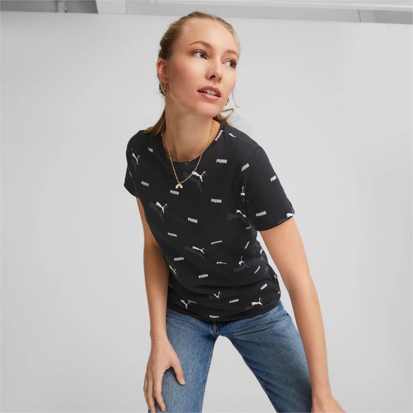 Koszulka damska ESS+ Logo Power Puma - czarna