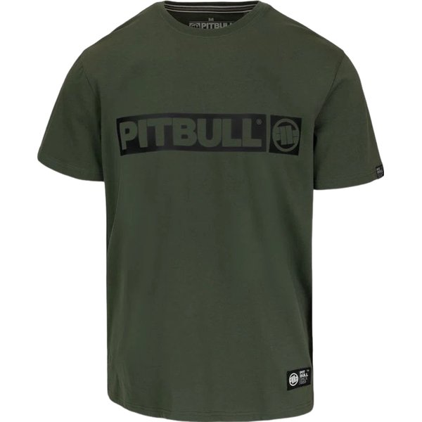 Koszulka męska Hilltop Pitbull West Coast - old green
