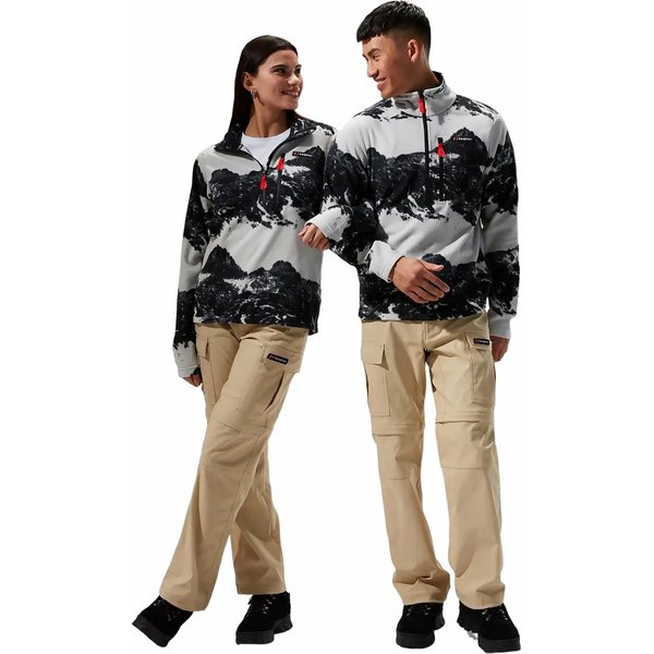Bluza polarowa unisex Prism Print Trango Berghaus - grey/black