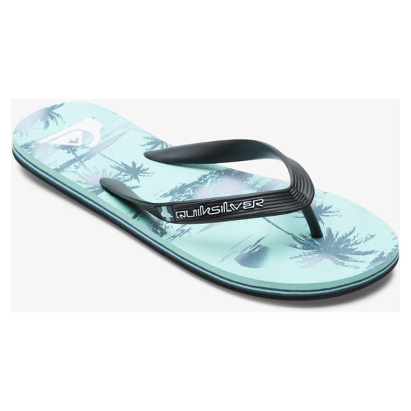 Klapki japonki Molokai Air Quiksilver - niebieskie