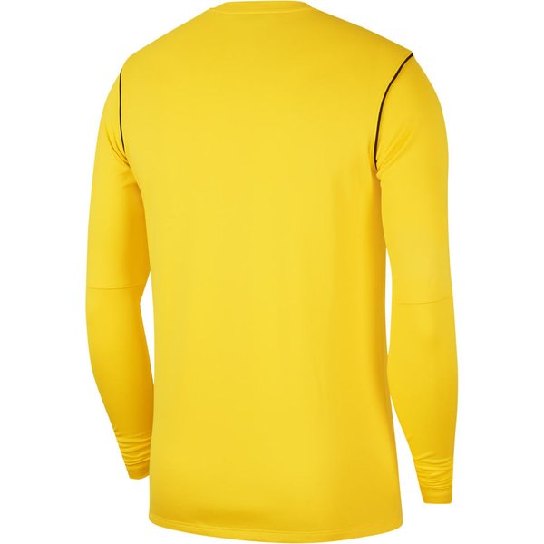 Bluza juniorska Dry Park 20 Crew Youth Nike - żółta