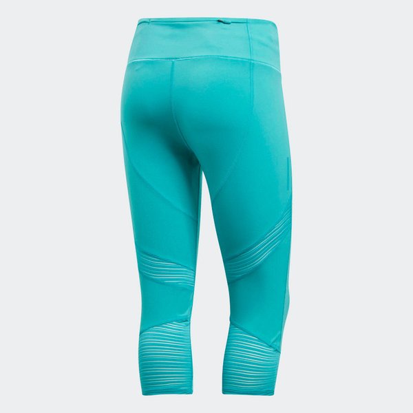 Legginsy damskie How We Do Adidas - turkusowy