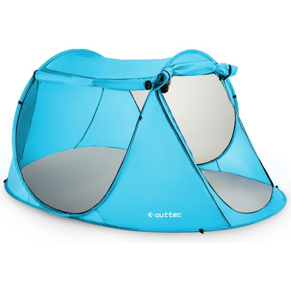 Parawan, namiot plażowy samorozkładający zamykany Canopy Outtec - Canopy niebieski II