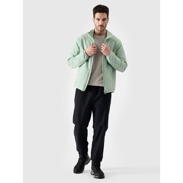 Kurtka puchowa męska TDJAM568 4F - mięta