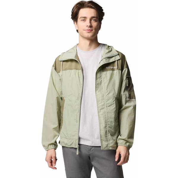 Kurtka męska Challenger II Windbreaker Columbia - Safari/Stone Green