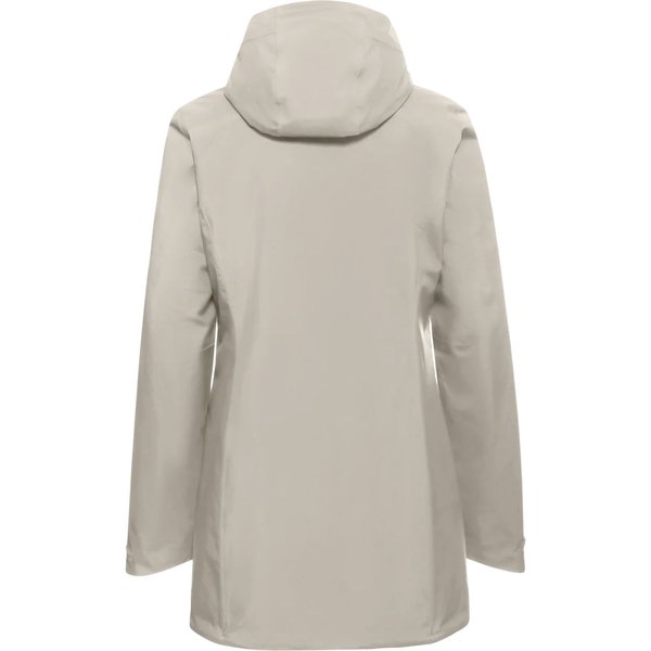 Płaszcz puchowy damski Heidelstein Jack Wolfskin - pale sand