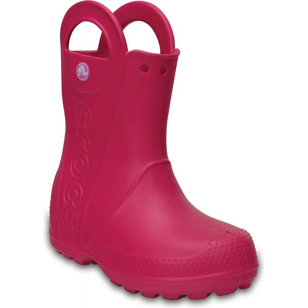 Kalosze Handle It Rain Boot Jr Crocs - candy pink