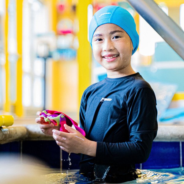 Longsleeve do pływania juniorski Thermal Swim Finis