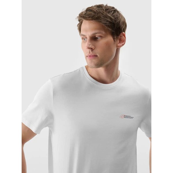 Koszulki męskie TTSHM2003 4F - biały