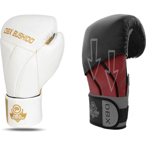 Rękawice bokserskie Hammer Bushido - white