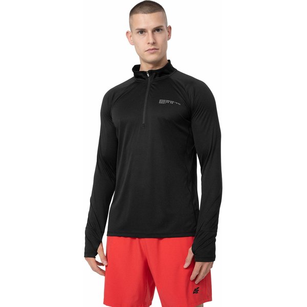 Bluza męska 4FSS23TFSWM075 4F - czarna