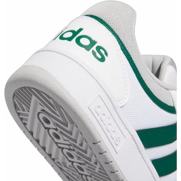 Buty Hoops 3.0 Adidas - białe/zielone