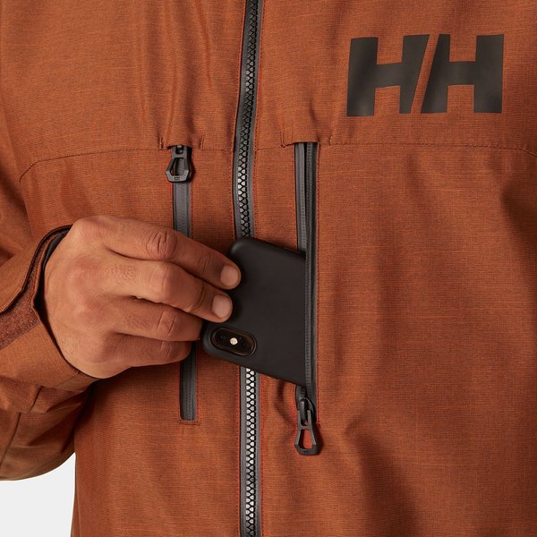 Kurtka narciarska męska Garibaldi 2.0 Helly Hansen - Iron Oxide