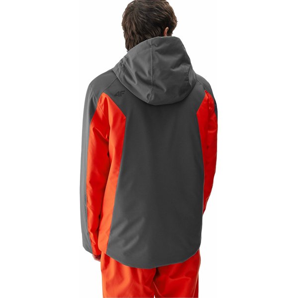 Kurtka narciarska męska 4FAW23TTJAM306 4F - czerwony