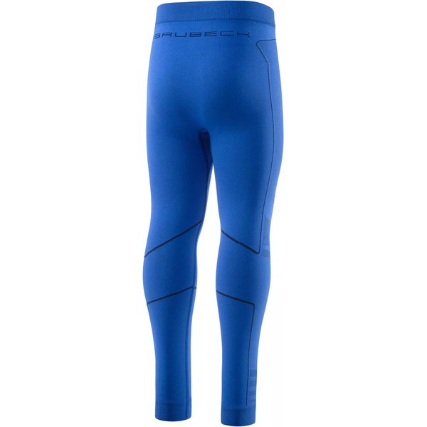 Legginsy termoaktywne juniorskie Thermo Kids Brubeck - niebieski/ciemnoniebieski
