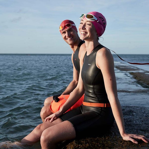 Okulary pływackie Venator-X Amberger Zone3 - białe