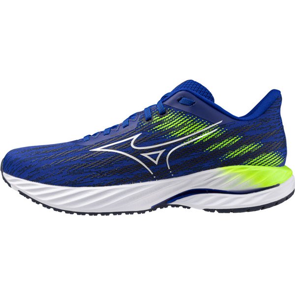 Buty do biegania Wave Inspire 21 Mizuno - Reflex Blue C/White/GreenGecko