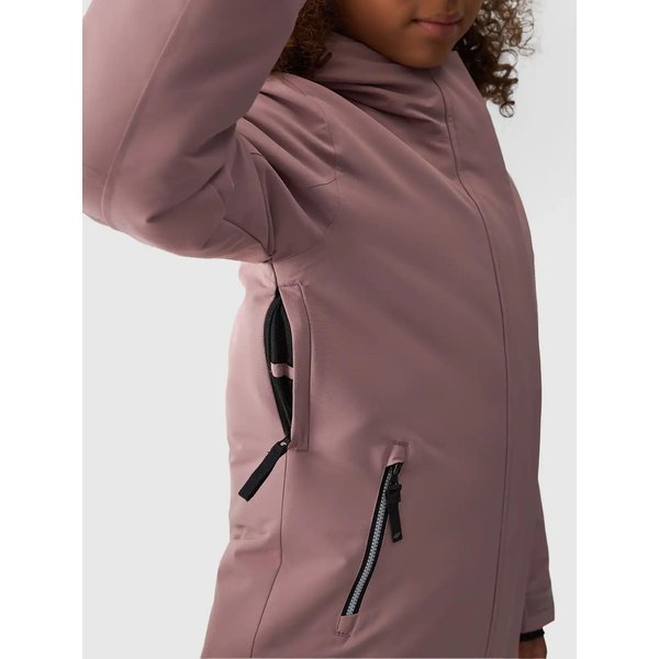 Kurtka narciarska dziewczęca TTJAF549 4F