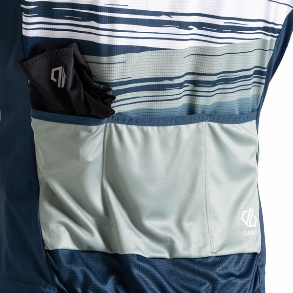 Koszulka rowerowa męska AEP Pedal S/S Dare2B - Lily Pad Tread Print