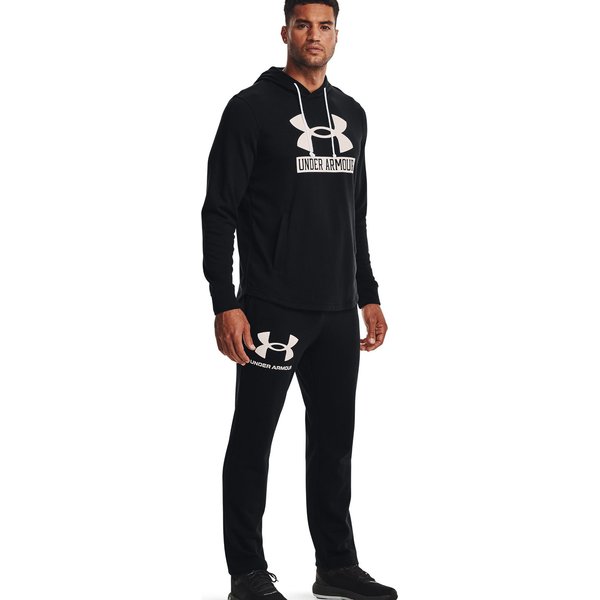 Bluza męska Rival Terry Logo Hoodie Under Armour - black