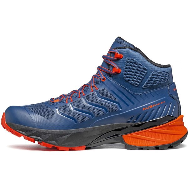 Buty trekkingowe Rush Mid GTX Scarpa - Blue-Fiesta