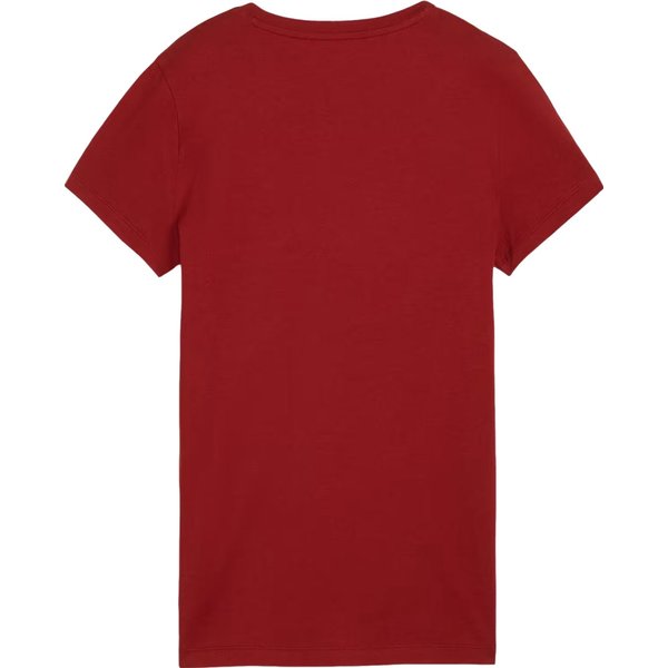 Koszulka damska Ess+ Script Tee Puma - czerwony
