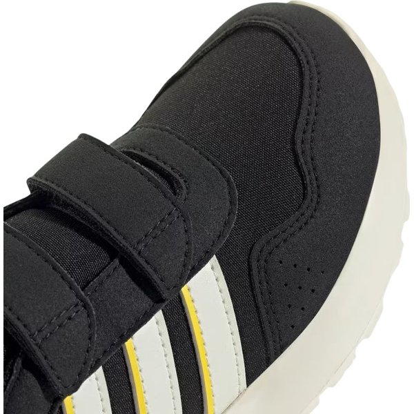 Buty Run 60S Jr Adidas - Core Black/Off White/Utility Yellow
