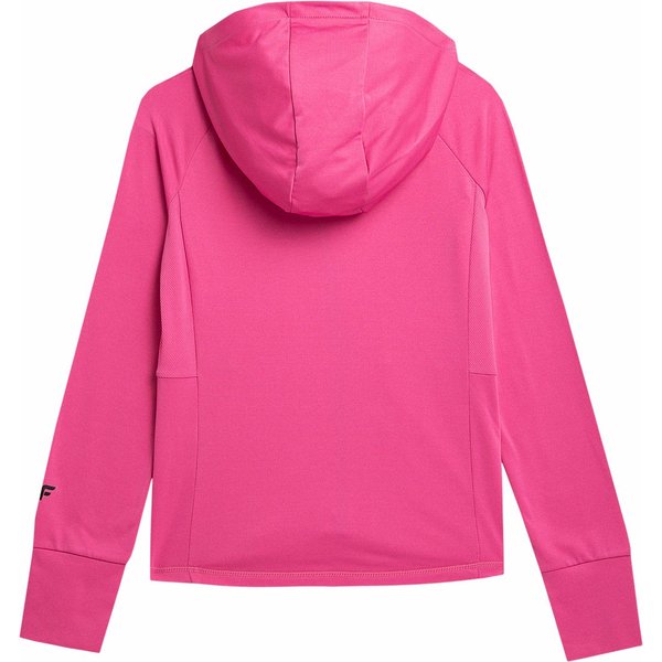 Bluza dziewczęca 4FJAW23TFSWF197 4F - fuksja