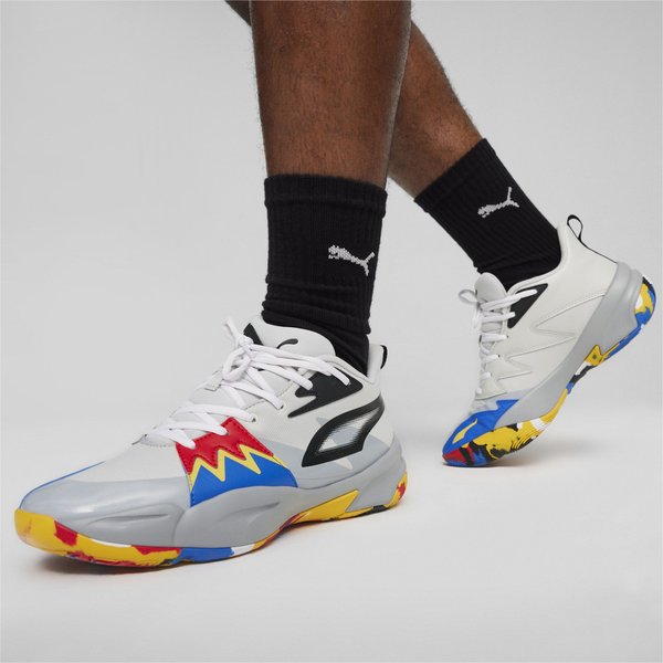 Buty koszykarskie Genetics Puma - Black-Stormy Slate