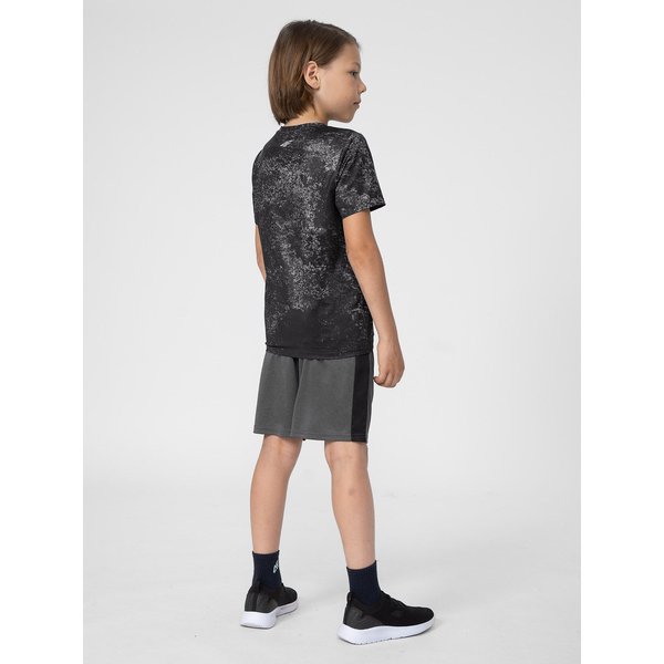 Spodenki chłopięce 4FJSS23TFSHM153 4F - szare