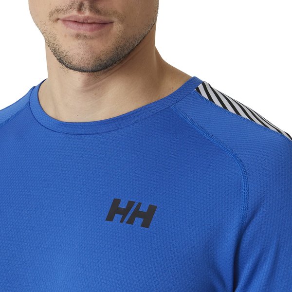 Longsleeve termoaktywny męski Lifa Active Stripe Crew Helly Hansen - Cobalt 2.0